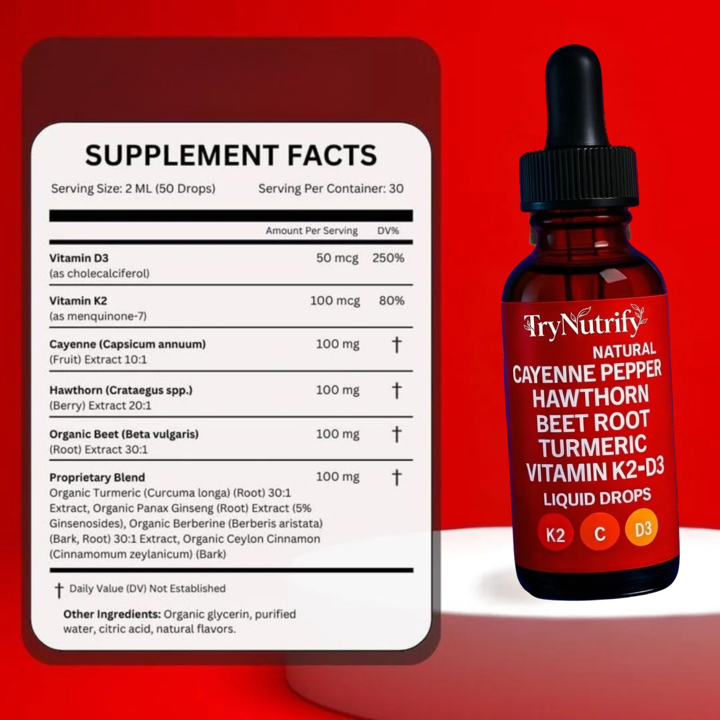 Cayenne Liquid Drops - Ranked #1 Metabolic Reset Formula