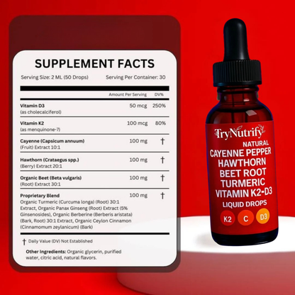 Cayenne Liquid Drops - Ranked #1 Metabolic Reset Formula