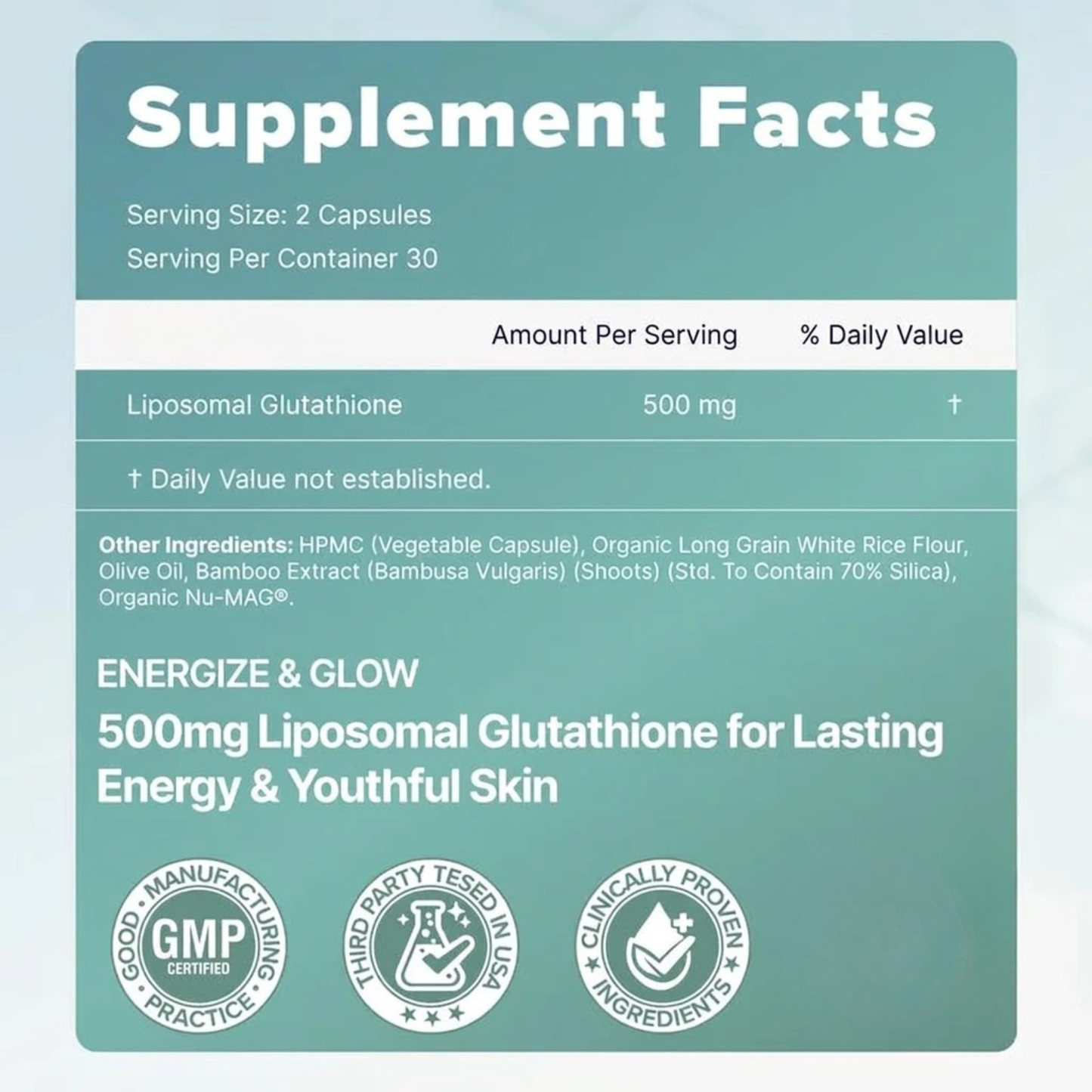 Liposomal Glutathione Beauty Formula