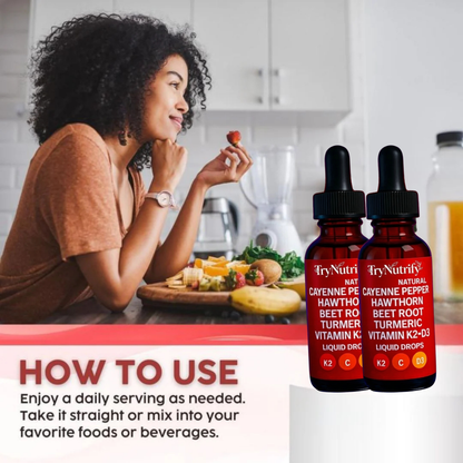 Cayenne Liquid Drops - Ranked #1 Metabolic Reset Formula